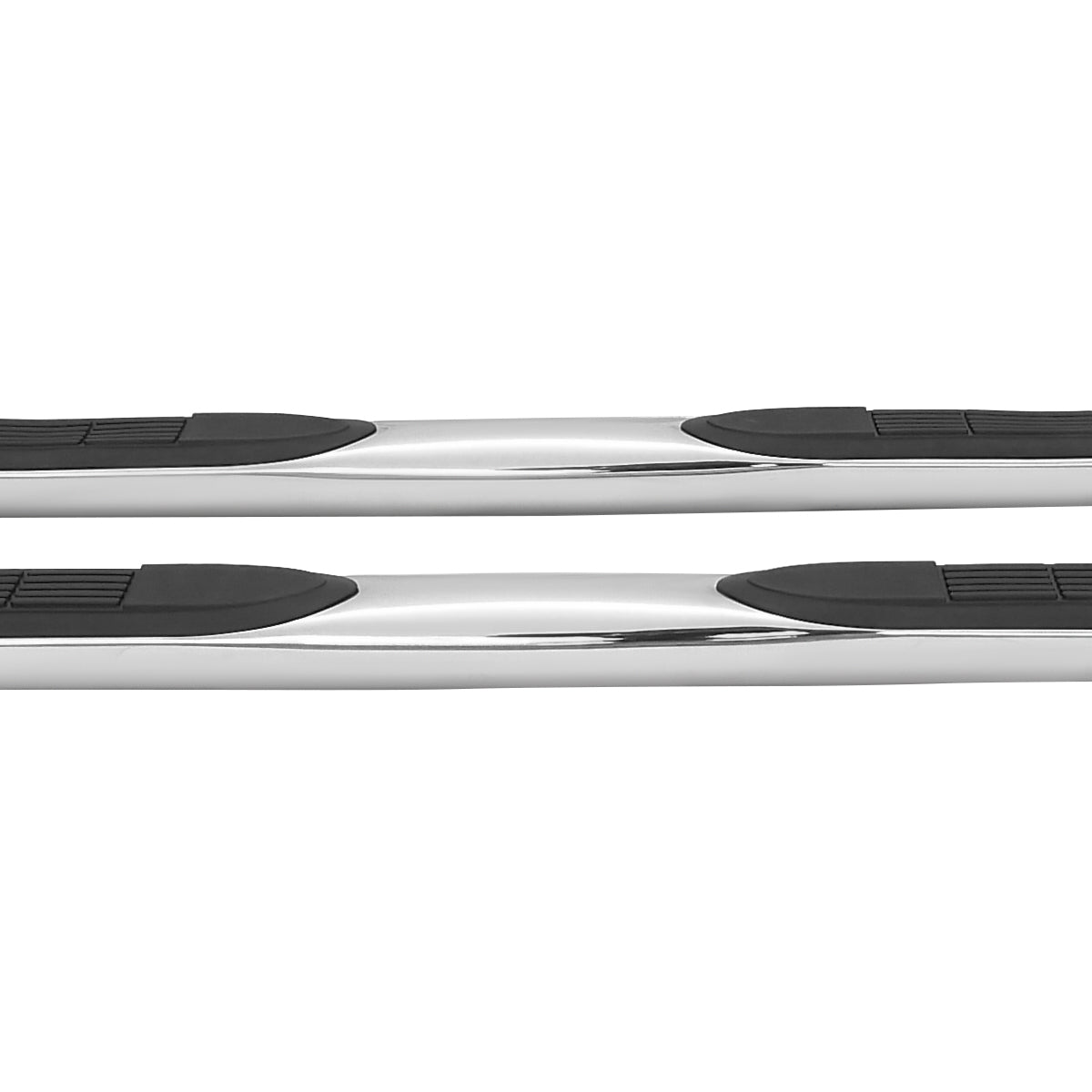 2015-2021 Ford F-150/F-250/F-350/F-450/F-550 Crew/SuperCrew Cab 3" Chrome Stainless Steel Side Step Nerf Bars