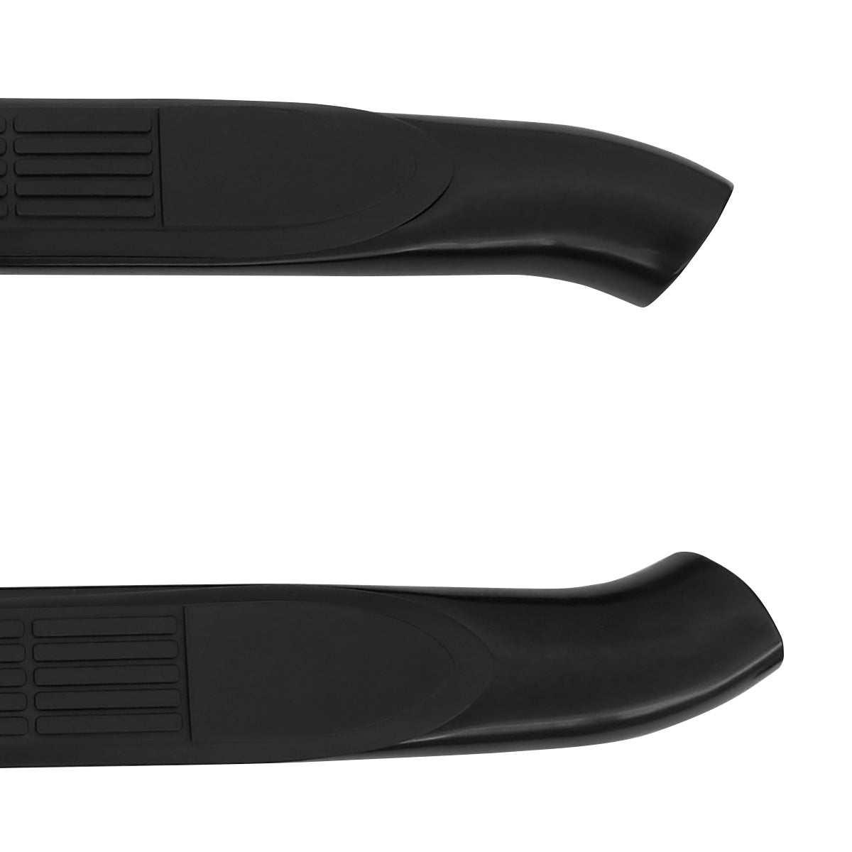 2015-2024 Ford F-150/F-250/F-350/F-450/F-550 SuperCab 3" Black Stainless Steel Side Step Nerf Bars