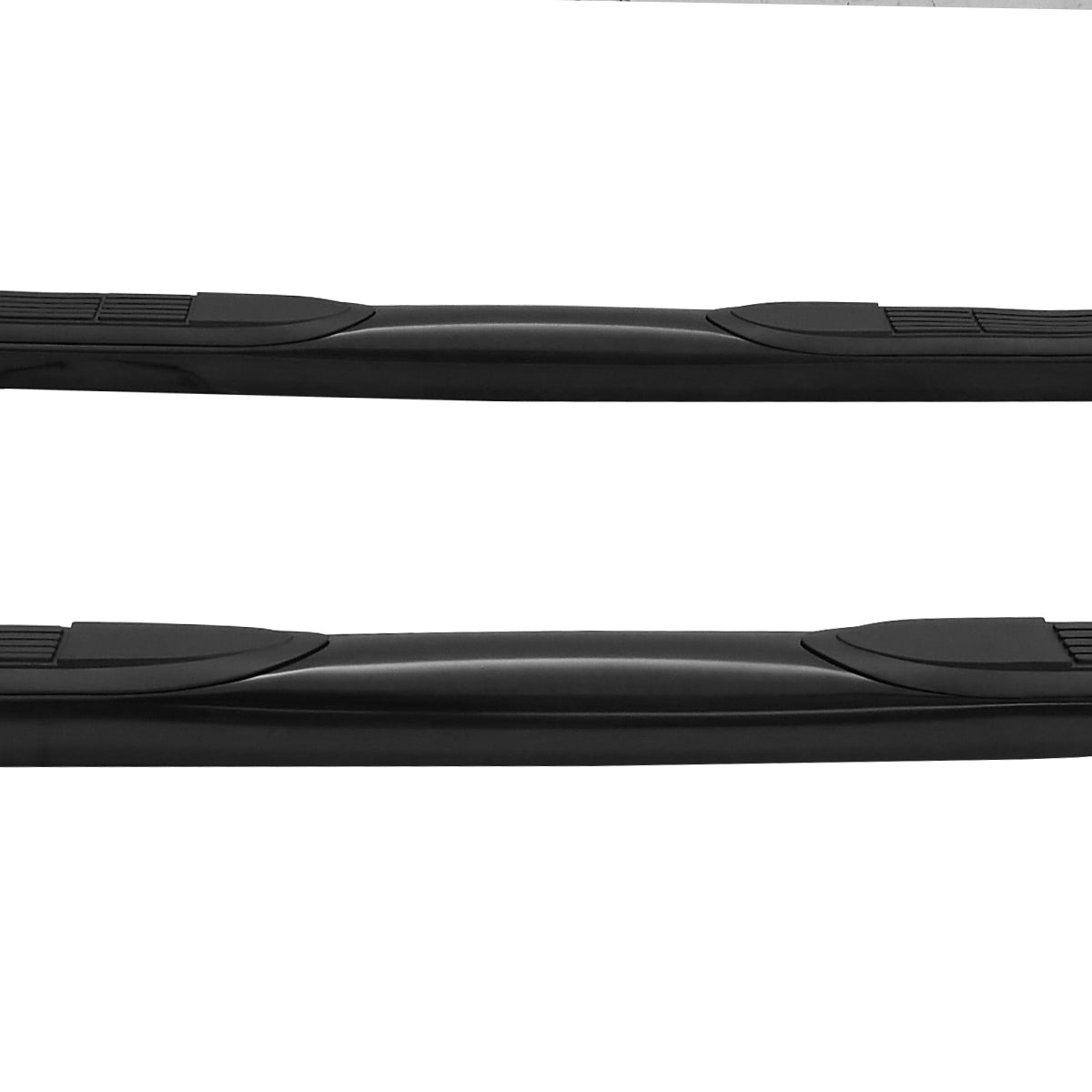 2015-2024 Ford F-150/F-250/F-350/F-450/F-550 SuperCab 3" Black Stainless Steel Side Step Nerf Bars
