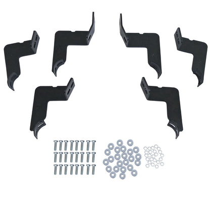 2005-2021 Toyota Tacoma Double Cab Chrome Stainless Steel Side Step Nerf Bars