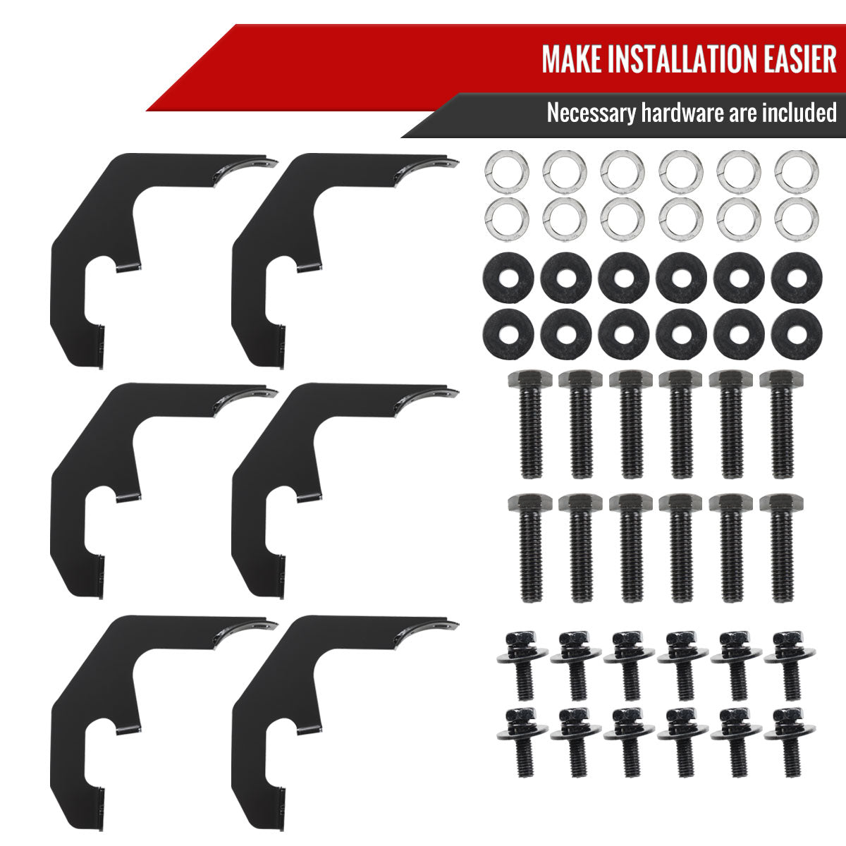 2021-2022 Chevrolet Tahoe/GMC Yukon Chrome 3" Side Step Nerf Bars Running Boards