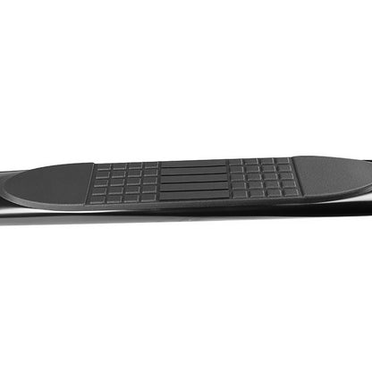 2015-2024 Ford F-150/F-250/F-350/F-450/F-550 Crew/SuperCrew Cab 4" Black Stainless Steel Side Step Nerf Bars