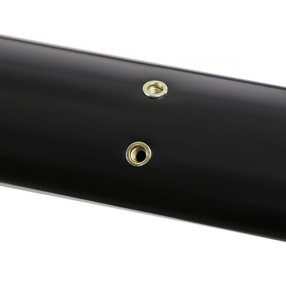 2015-2024 Ford F-150/F-250/F-350/F-450/F-550 Crew/SuperCrew Cab 4" Black Stainless Steel Side Step Nerf Bars