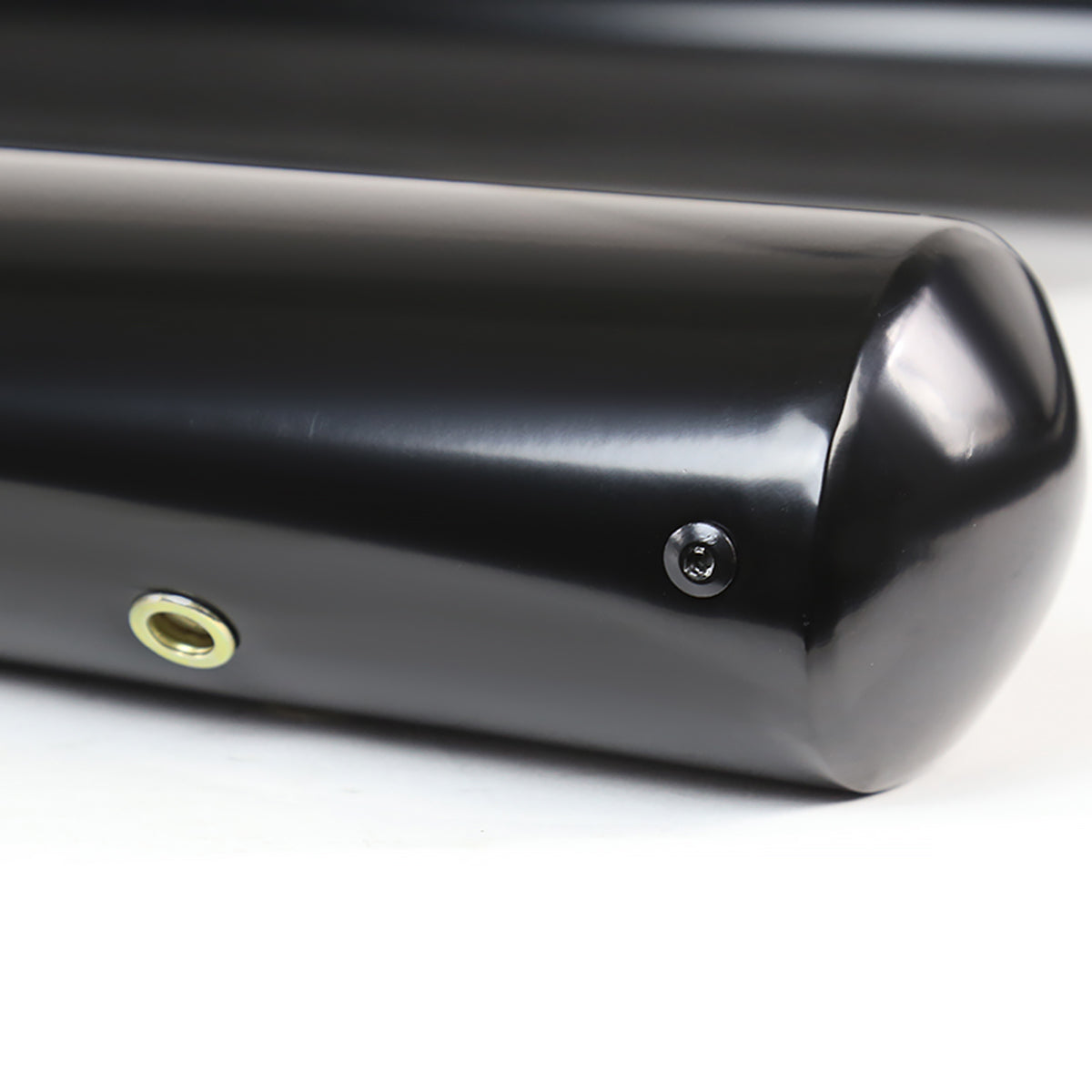 2005-2021 Toyota Tacoma Double (Crew) Cab 4" Black Stainless Steel Side Step Nerf Bars