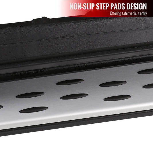 2013-2018 Mercedes Benz X166 GL-Class/GLS-Class Aluminum Side Step Bars