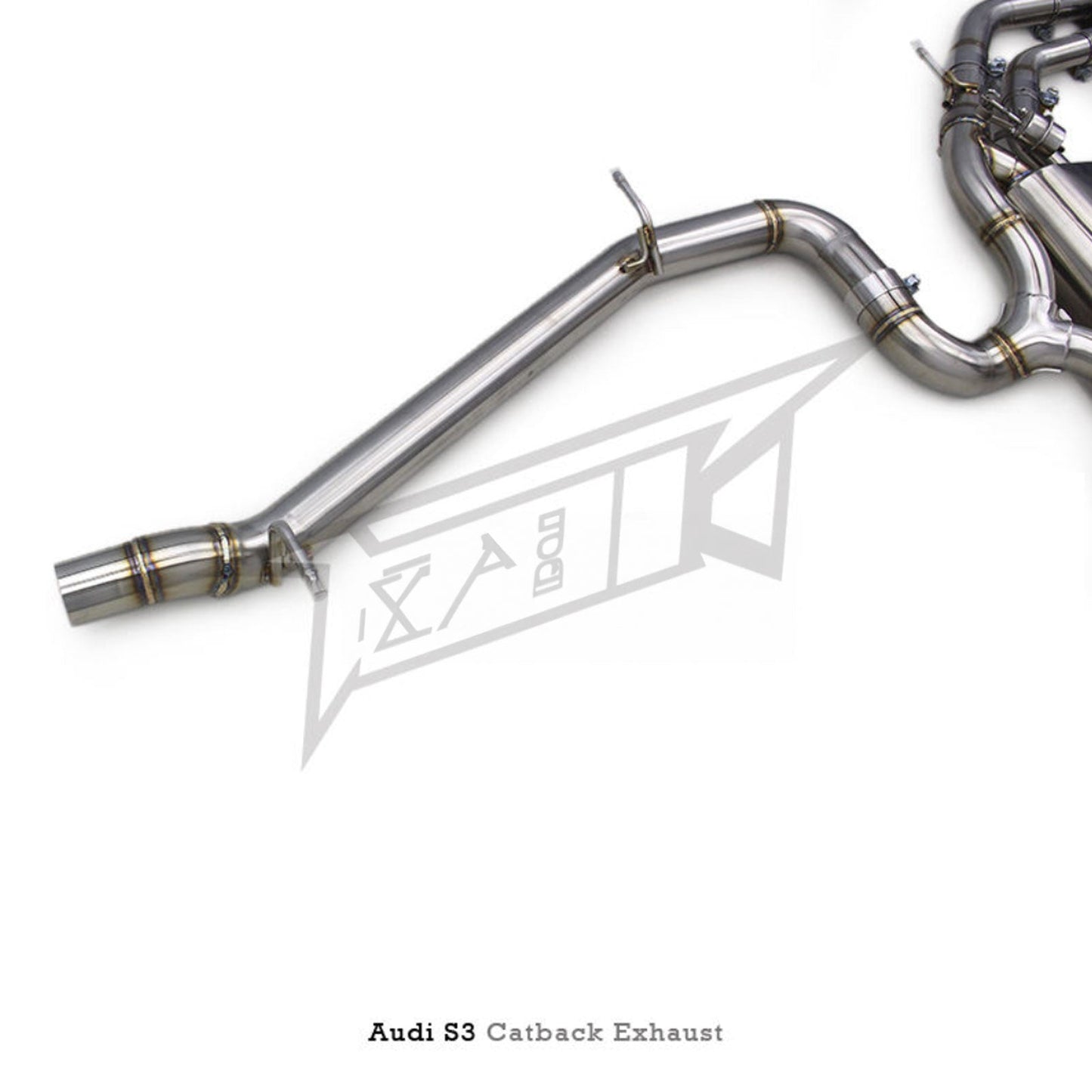 Stainless Valved Catback Exhaust System for Audi S3 2.0T