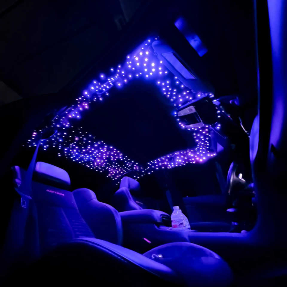 Lighting Trendz Hyper Pro RGBW LED Starlight Headliner 1100 - Dual Channel