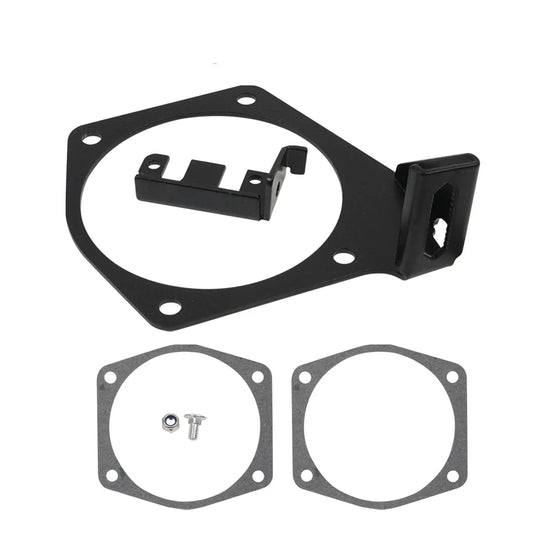 LS / LS2 / LS3 / LS6 / LS7 Engine 4-Bolt Throttle Cable Bracket for 92mm - 102mm Intake Manifolds (Replaces 81012 / 81042 / 81001 / 81002 / 81003 / 81007 / 81043 / 81044)