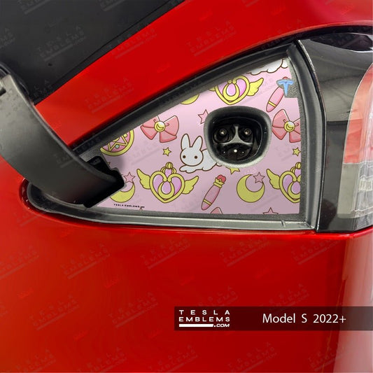 Sailor Moon Tesla Charge Port Wrap | Model S