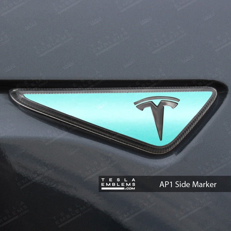 3M Satin Key West Tesla AP1 Side Marker Wrap (2pcs)