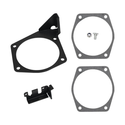 LS / LS2 / LS3 / LS6 / LS7 Engine 4-Bolt Throttle Cable Bracket for 92mm - 102mm Intake Manifolds (Replaces 81012 / 81042 / 81001 / 81002 / 81003 / 81007 / 81043 / 81044)