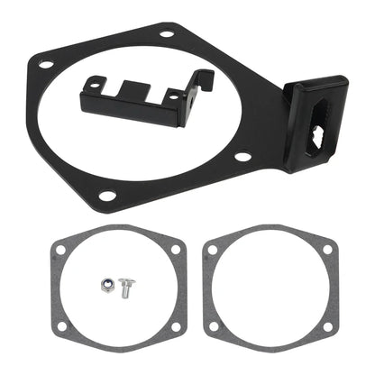 LS / LS2 / LS3 / LS6 / LS7 Engine 4-Bolt Throttle Cable Bracket for 92mm - 102mm Intake Manifolds (Replaces 81012 / 81042 / 81001 / 81002 / 81003 / 81007 / 81043 / 81044)