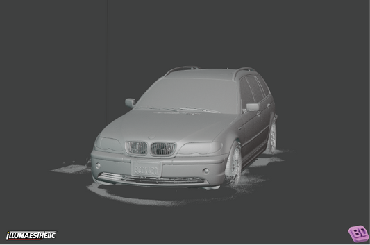 BMW 3 Series Touring (E46 Wagon) 3D Scan (1999-2005)