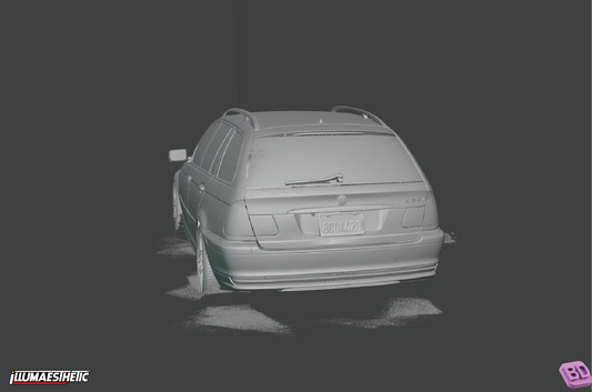 BMW 3 Series Touring (E46 Wagon) 3D Scan (1999-2005)