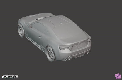 Subaru BRZ / Scion FRS / Toyota GT86 (ZC6 / ZN6) 3D Scan (2013-2020)