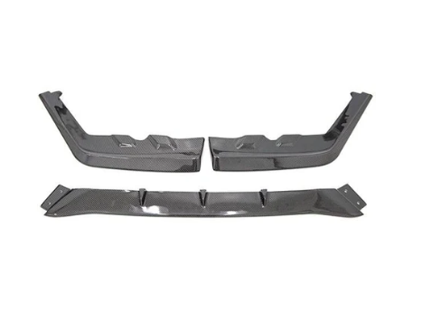 OLM 3 Piece Carbon Fiber Low Pro Lip - 2015-2017 WRX / STI