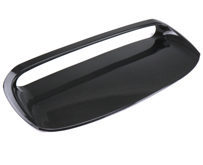 OLM LE Dry Carbon Fiber Hood Scoop Cover - 2010-2014 WRX / STI with Hood Scoop Cover