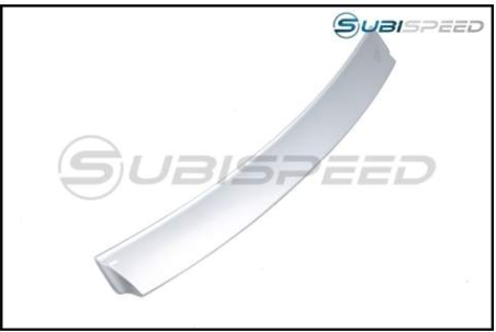 OLM Kaze Style Paint Matched Roof Spoiler - Ice Silver Metallic / Steel - 2015-2021 Subaru WRX / STI