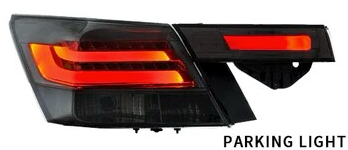 NTXGLOW RGB led tail lights (08 - 12 Honda Accord Sedan)