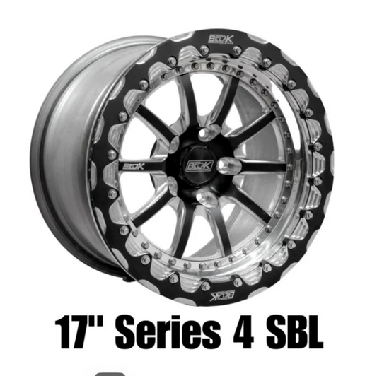 Belak 17x10.5 / 8.25in BS / 6x135mm BP / Low Pad / Series 4 -Beadlock Wheel