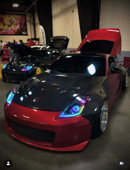 2003-2009 Nissan 350Z BlueGhozt Design Series Headlights