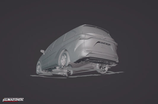 Toyota Sienna XSE (XL40) 3D Scan (2021+)