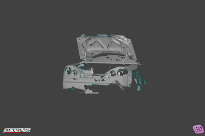 Nissan Skyline GT-T Coupe (ER34) 3D Scan (1998-2001)
