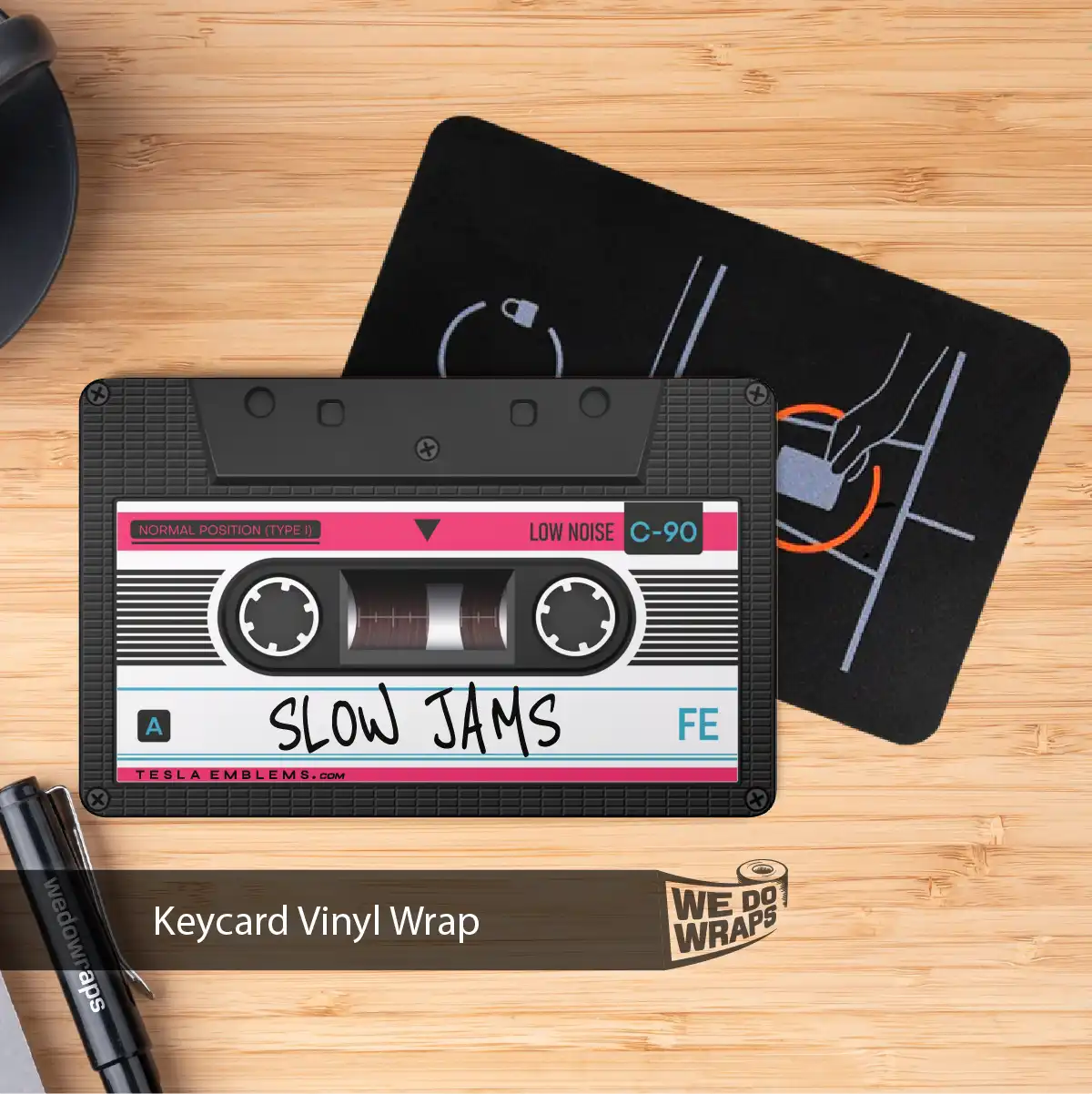 Slow Jams Mixtape | NFC Key Card Wrap