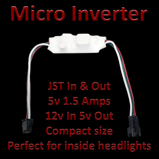 5V 1.5A Micro Inverter With Quick JST Connects