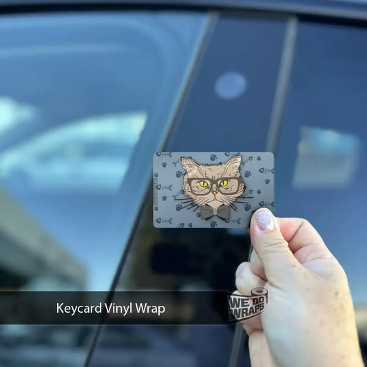 Smart British Shorthair Cat | NFC Key Card Wrap