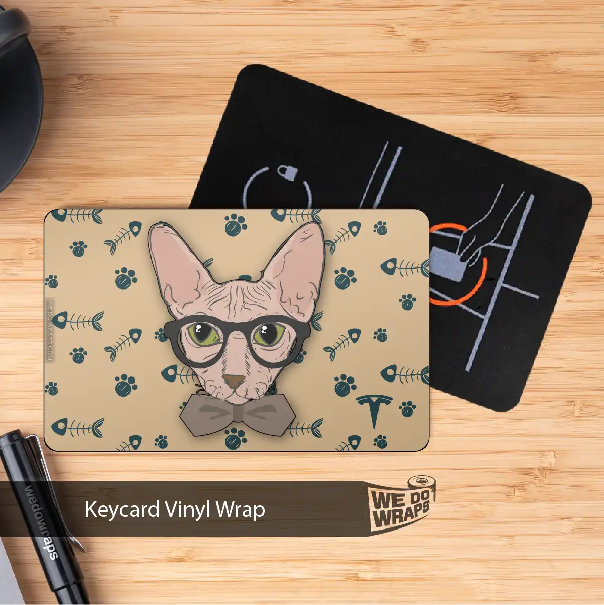 Smart Shpynx Cat | NFC Key Card Wrap