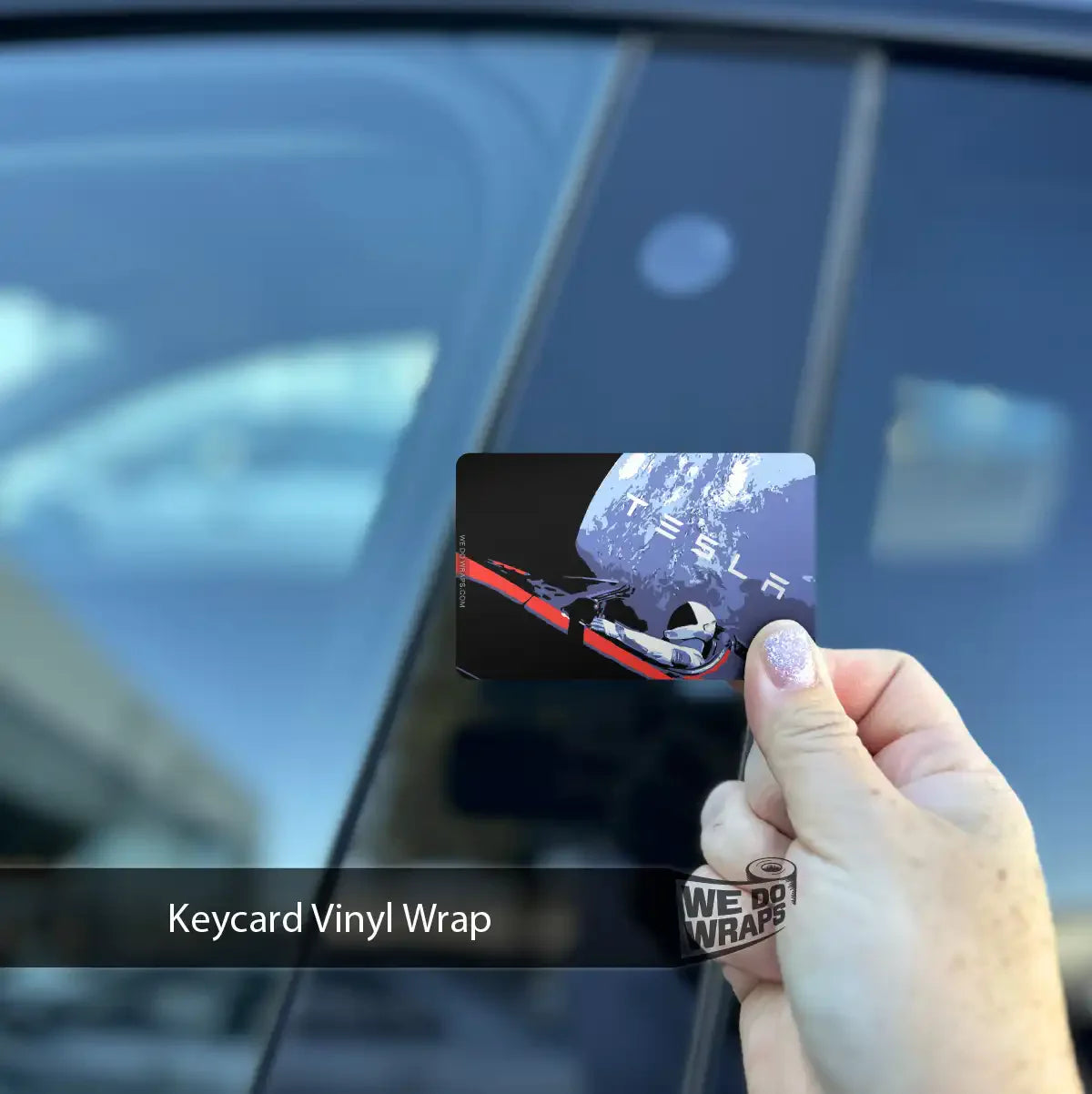 Space Roadster | NFC Key Card Wrap