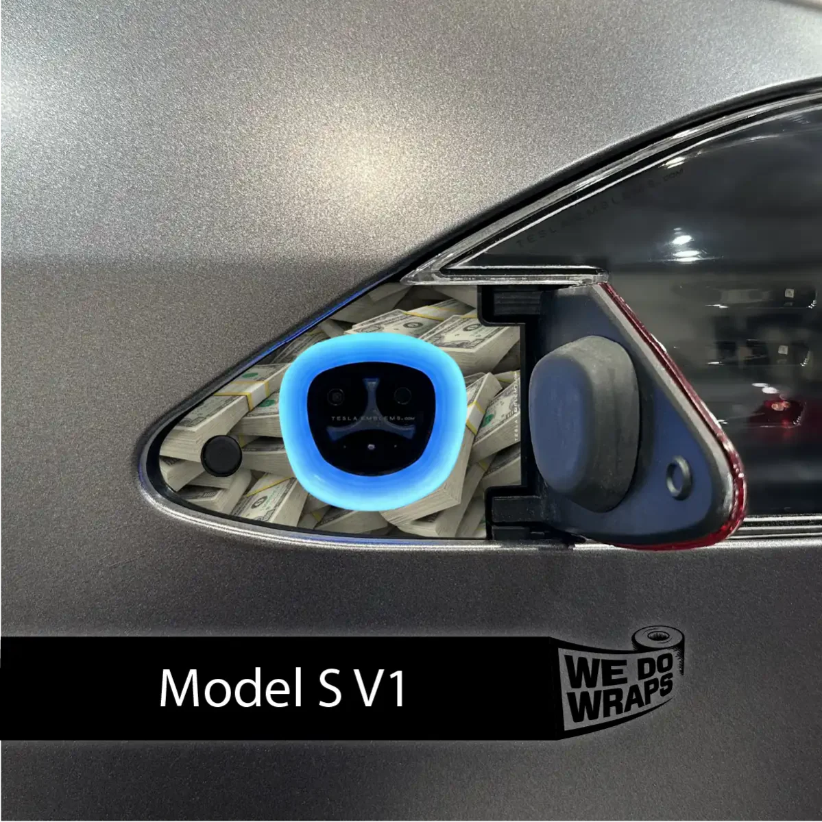 Stacks on Stacks Tesla Charge Port Wrap | Model S