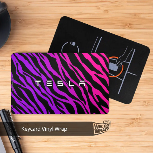 Stylish Zebra | NFC Key Card Wrap