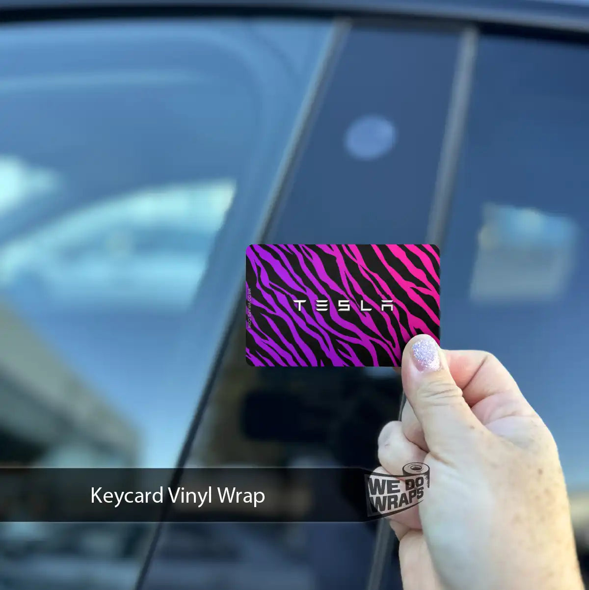 Stylish Zebra | NFC Key Card Wrap
