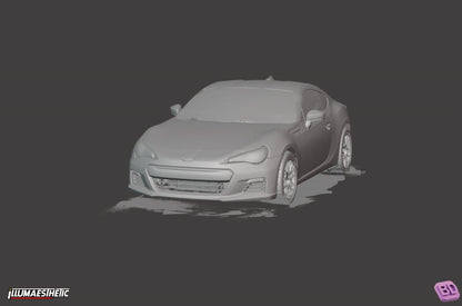 Subaru BRZ / Scion FRS / Toyota GT86 (ZC6 / ZN6) 3D Scan (2013-2020)