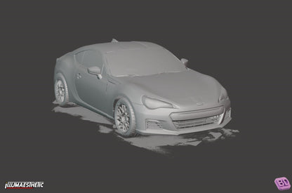 Subaru BRZ / Scion FRS / Toyota GT86 (ZC6 / ZN6) 3D Scan (2013-2020)