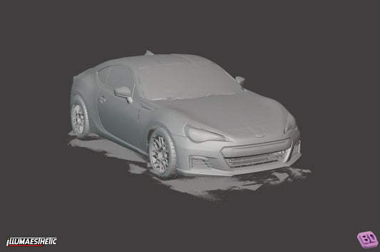 Subaru BRZ / Scion FRS / Toyota GT86 (ZC6 / ZN6) 3D Scan (2013-2020)