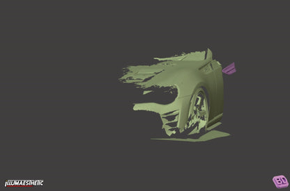 Subaru BRZ / Scion FRS / Toyota GT86 (ZC6 / ZN6) 3D Scan (2013-2020)