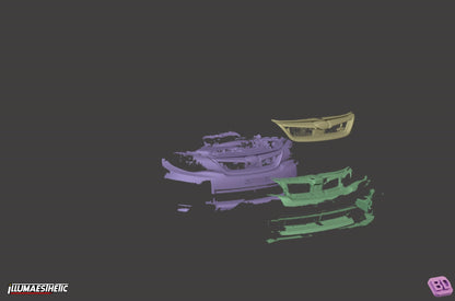 Subaru Impreza WRX STI (GR / GV) 3D Scan (2008-2014)