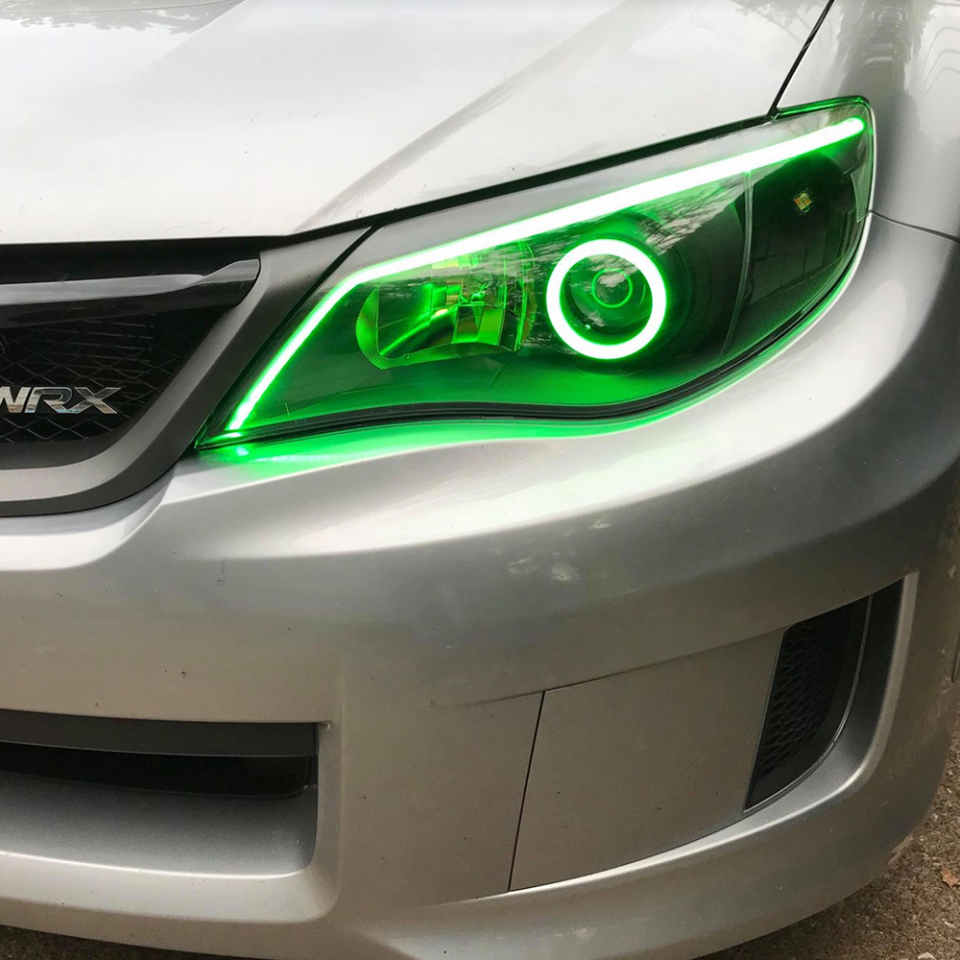 Lighting Trendz 2012-2014 Subaru Impreza WRX STI Flow Series DRL & Projector Halo LED Kit