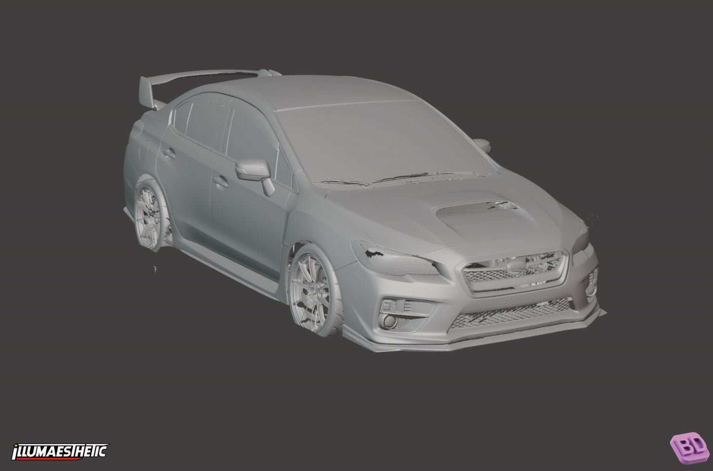 Subaru WRX STI (VA) 3D Scan (2015-2021)