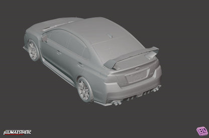 Subaru WRX STI (VA) 3D Scan (2015-2021)
