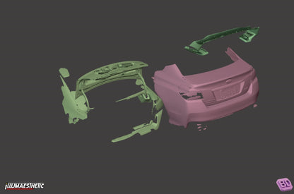 Subaru WRX STI (VA) 3D Scan (2015-2021)
