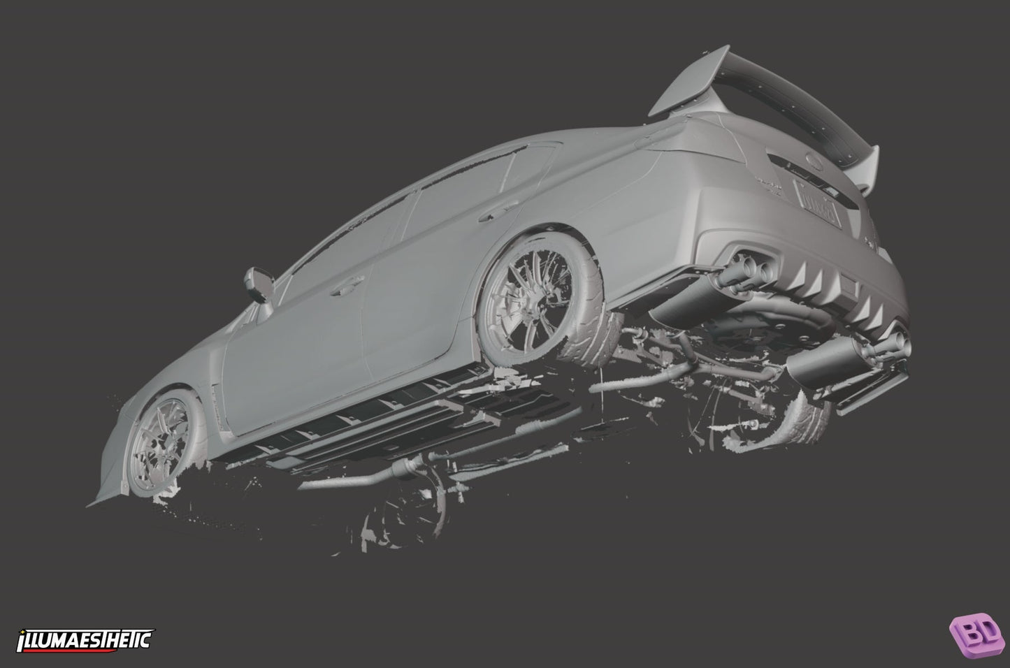 Subaru WRX STI (VA) 3D Scan (2015-2021)