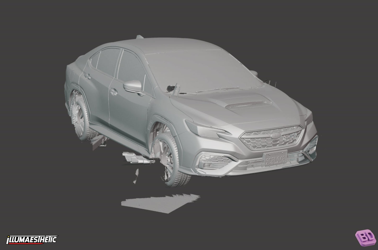 Subaru WRX (VB) 3D Scan (2022+)