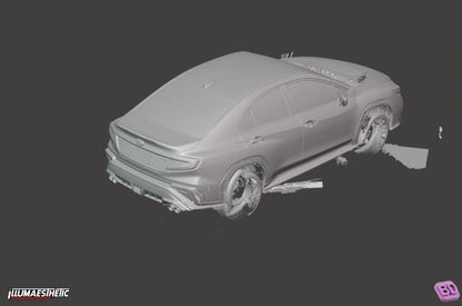 Subaru WRX (VB) 3D Scan (2022+)
