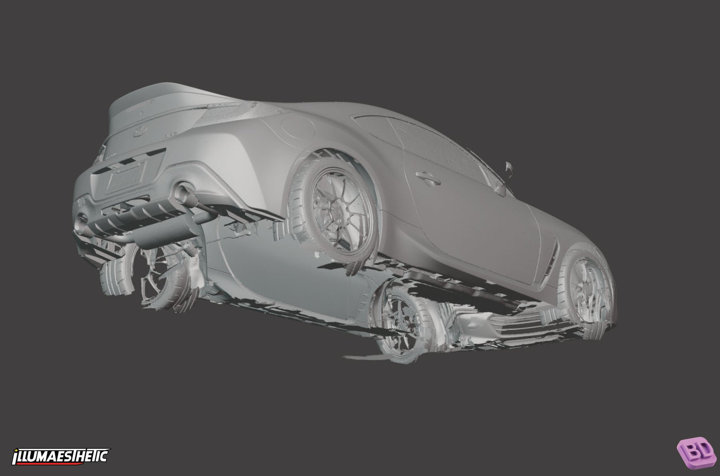 Subaru BRZ / Toyota GR86 (ZD8 / ZN8) 3D Scan (2022+)
