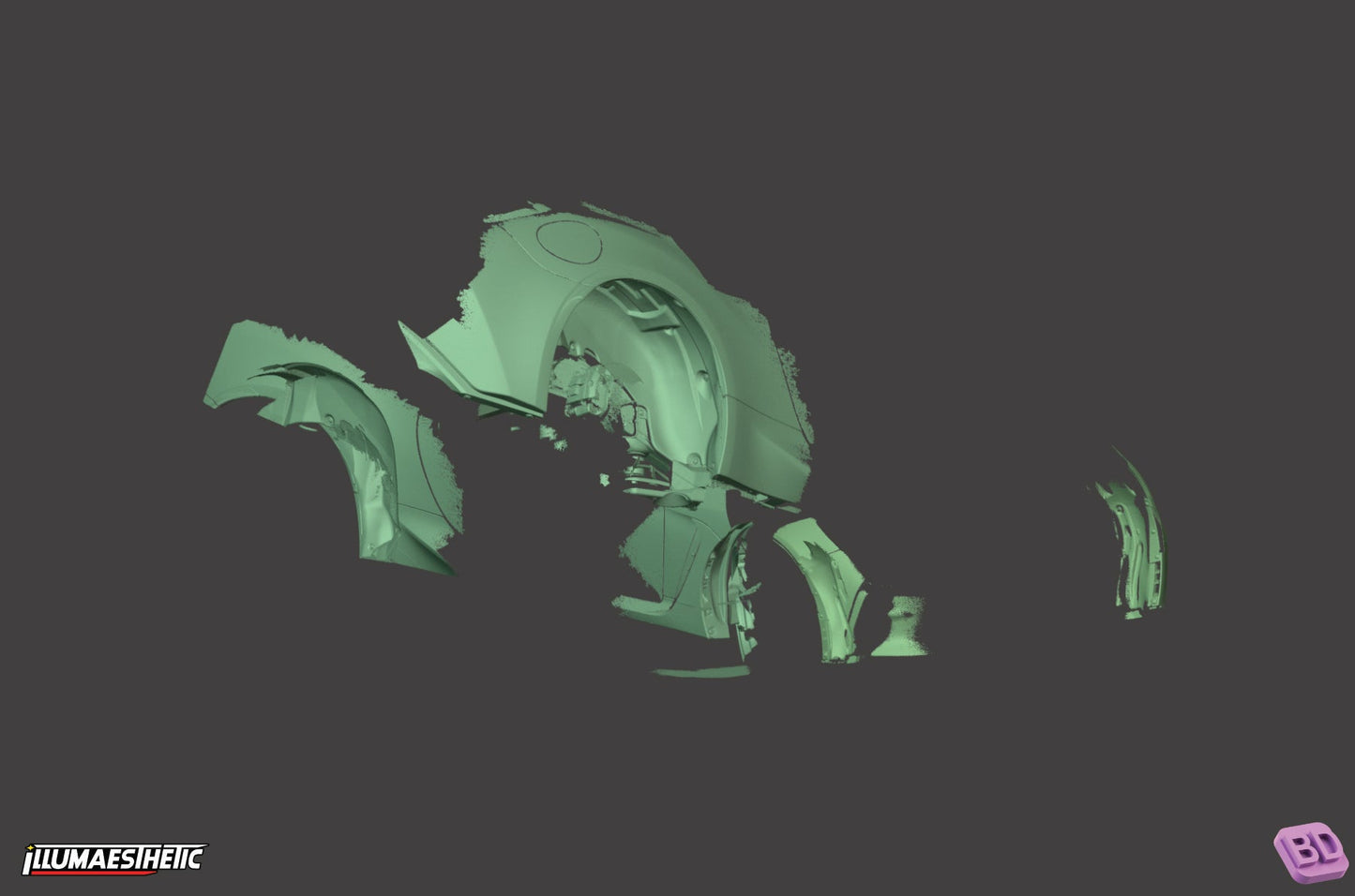 Subaru BRZ / Toyota GR86 (ZD8 / ZN8) 3D Scan (2022+)