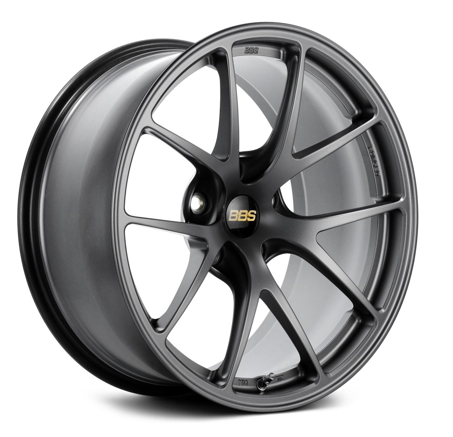 BBS RI-A 18x8 5x100 ET45 Matte Graphite Wheel